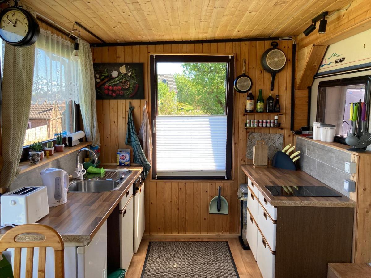 Tiny House Anneliese Hunde Okay Oberbettingen Exterior foto