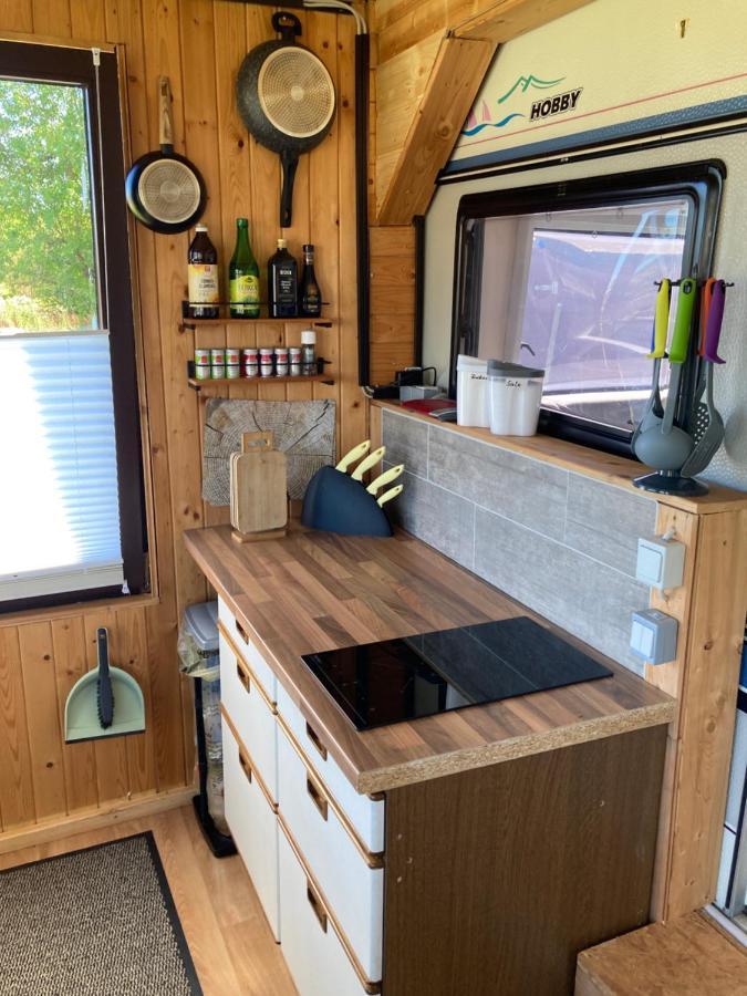 Tiny House Anneliese Hunde Okay Oberbettingen Exterior foto