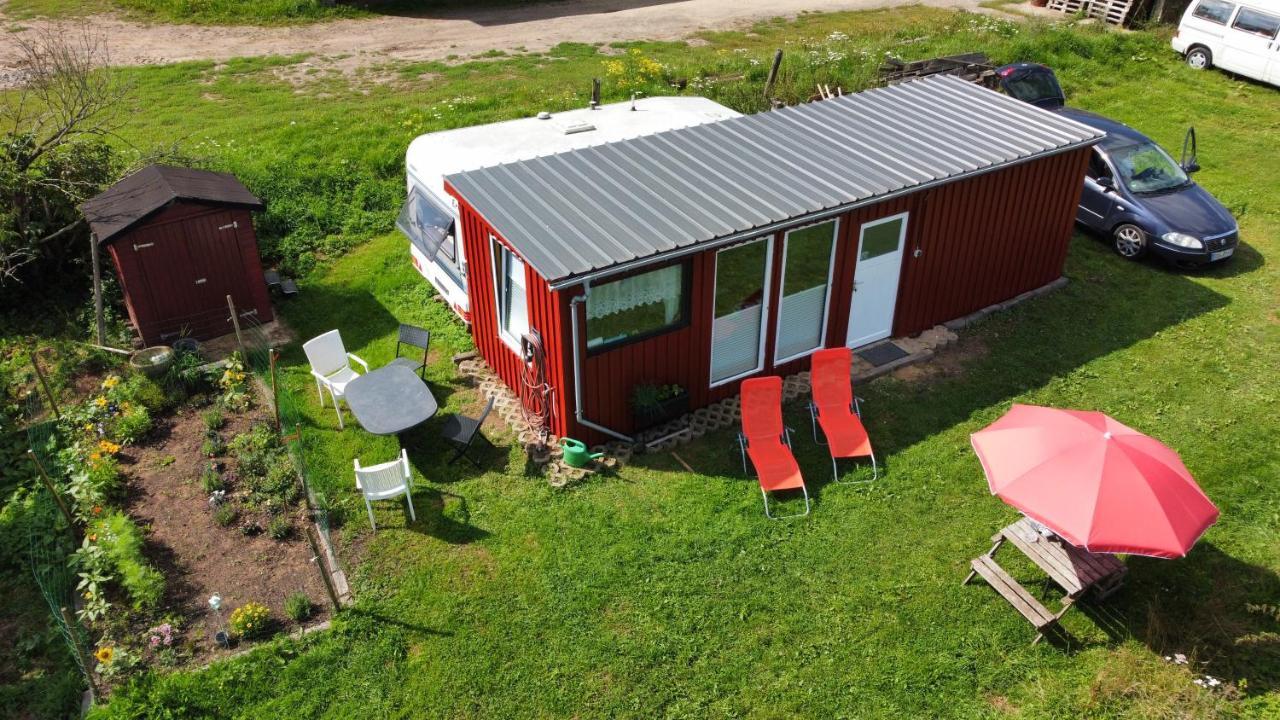 Tiny House Anneliese Hunde Okay Oberbettingen Exterior foto